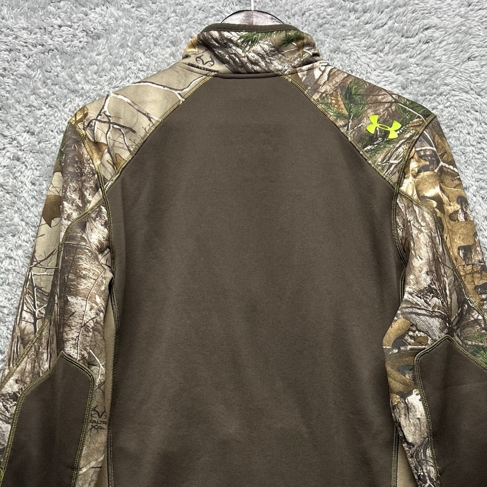 Under Armour‎ Scent Control Camouflage Realtree Jacket Coldgear Mens Medium - Picture 11 of 16